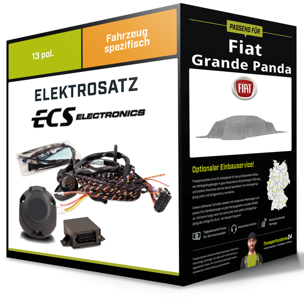 Elektrosatz 7-Pol Spezifisch für VW Touran 05.2015-Jetzt NEU Towtec-image