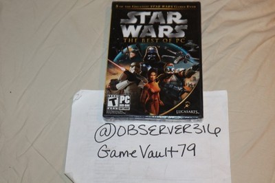 Star Wars: The Best of PC (PC, 2006) NEW SEALED