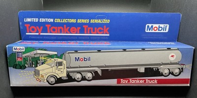 Mobil 1993 Toy Tanker Truck, Ltd. Ed. Collectors Series Serialized, New Open Box