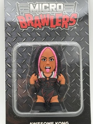 Awesome Kong Micro Brawlers Figure AEW TNA Kharma Wrestling Sealed