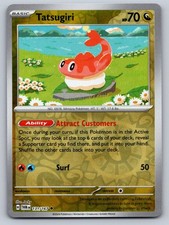 Tatsugiri 131/167 Reverse Holo Twilight Masquerade Pokemon Card - NM