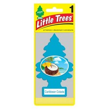 Little Trees Caribbean Colada Hanging Air Freshener Home Car 1 Pack - CHOOSE QTY