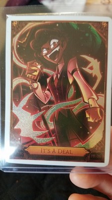 ハズビンホテル　プロモカード　アラスター　IT'S A DEAL Hazbin Hotel Alastor It's A Deal promo card | eBay