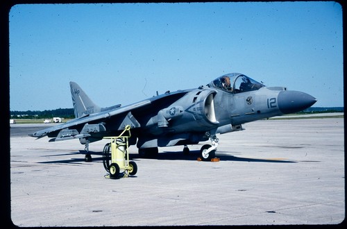 #7917 ORIGINAL K64 SLIDE: USMC McDD AV-8B Harrier II 165356/WP-12