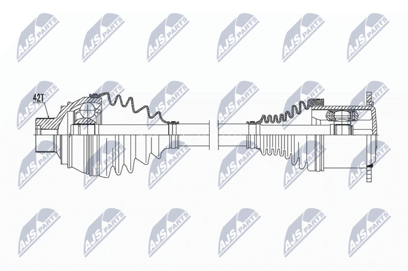 Nty Driveshaft For Audi A4 07-, A5 07- /Front,L/R - Image 13