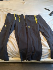 2 XS Wonder Wink Scrub Pants Black