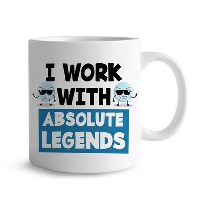 RED OCEAN Secret Santa Gifts Funny Ceramic Coffee Mug Colleague Christmas Present Birthday