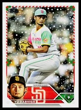 Yu Darvish 2023 Topps Holiday #H66 San Diego Padres