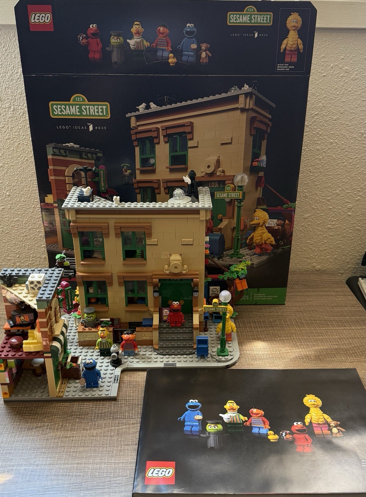 LEGO 21324 Ideas: 123 Sesame Street 100% + Box EUC!!