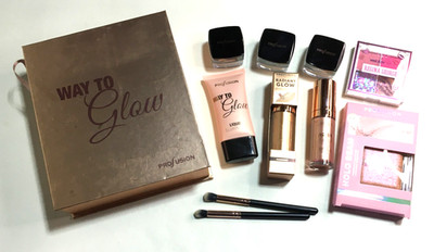Way To Glow Profusion Cosmetics 10-pcs Makeup Set *New