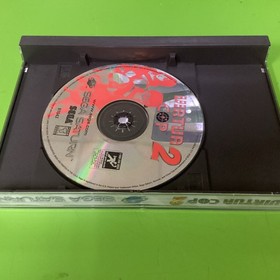 Virtua Cop 2 (Sega Saturn, 1996) Cib Manual (Tested & Works)
