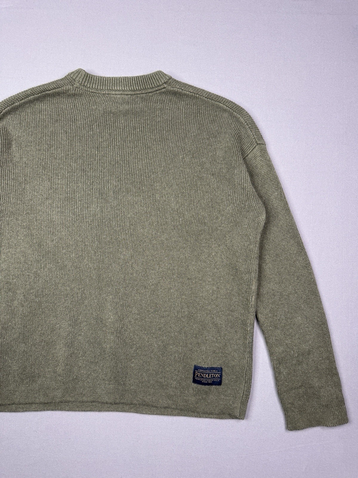 Pendleton Cotton Pullover Western Graphic Sweater… - image 4