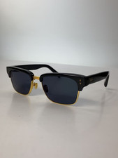 DITA Eyewear Statesman DRX-2011 K-55 Black Frame Lens Gold Half Rim in Box Japan