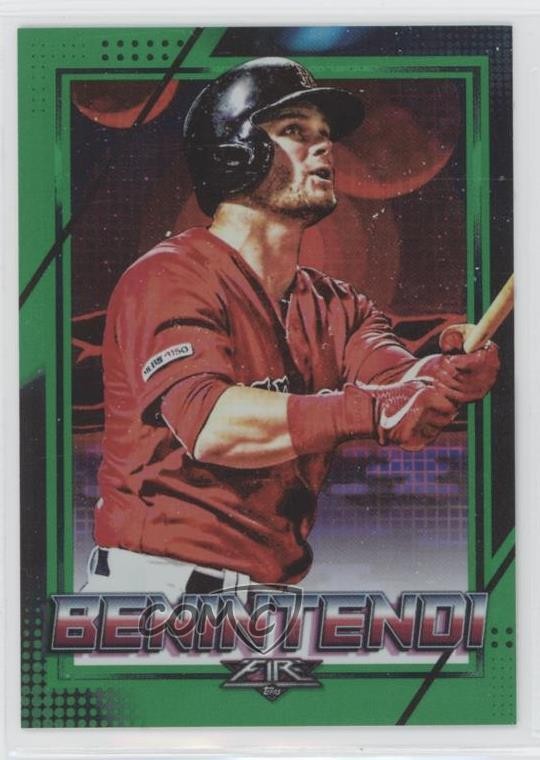 2020 Topps Fire Green 59/199 Andrew Benintendi #194 1u6