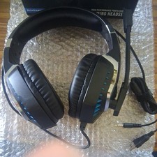 Pro Gaming Headset Compatible With Laptop PC Mobile PS4 Xbox 1 & Tablet. B4