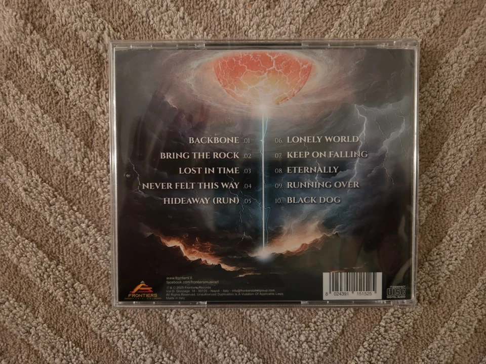 Ronnie Romero 2025 " Backbone " (ex-Rainbow) - Bild 2 von 2