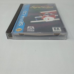 Formula One Beyond The Limit (Sega CD) Disc, Case, Manual, & Registration Card