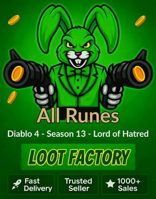Diablo 4 S13 Season 13 - All Rune  / Runewords / Runes - D4 SC