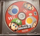 New Super Mario Bros Nintendo Wii Multiplayer Platformer Game Disc loose, tested