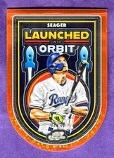 2025 Topps Cosmic Chrome Corey Seager Launched Into Orbit Red Refractor /10