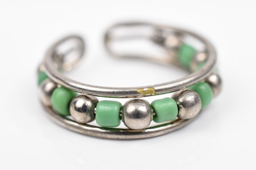 Lot of 6 Southwestern Silver Plate Dangle Earrings & Assorted Rings in Styles - Picture 22 of 24