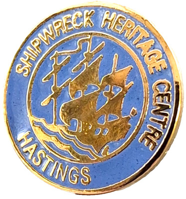 Shipwreck Heritage Centre Hastings kleine Anstecknadel Abzeichen East Sussex