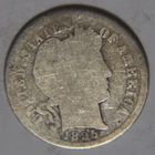 1895 S Barber Dime 10C Cents Coin Silver, Semi-Key Date/Mint!