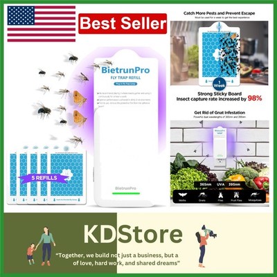 3-in-1 Indoor Bug Trap & Fly Killer