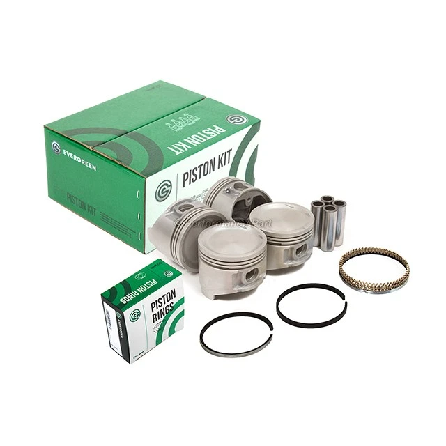 Pistones con anillos para 83-89 Nissan 720 D21 Pathfinder Van 2.4L Z24 Z24i Foto 2 de 4