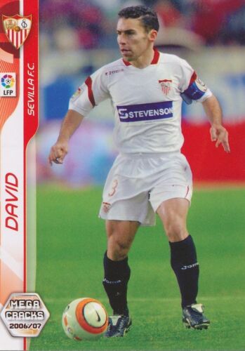 N°278 DAVID CASTEDO ESCUDERO # SEVILLA.FC CARD PANINI MEGA CRACKS LIGA 2007 - 第 1/1 張圖片