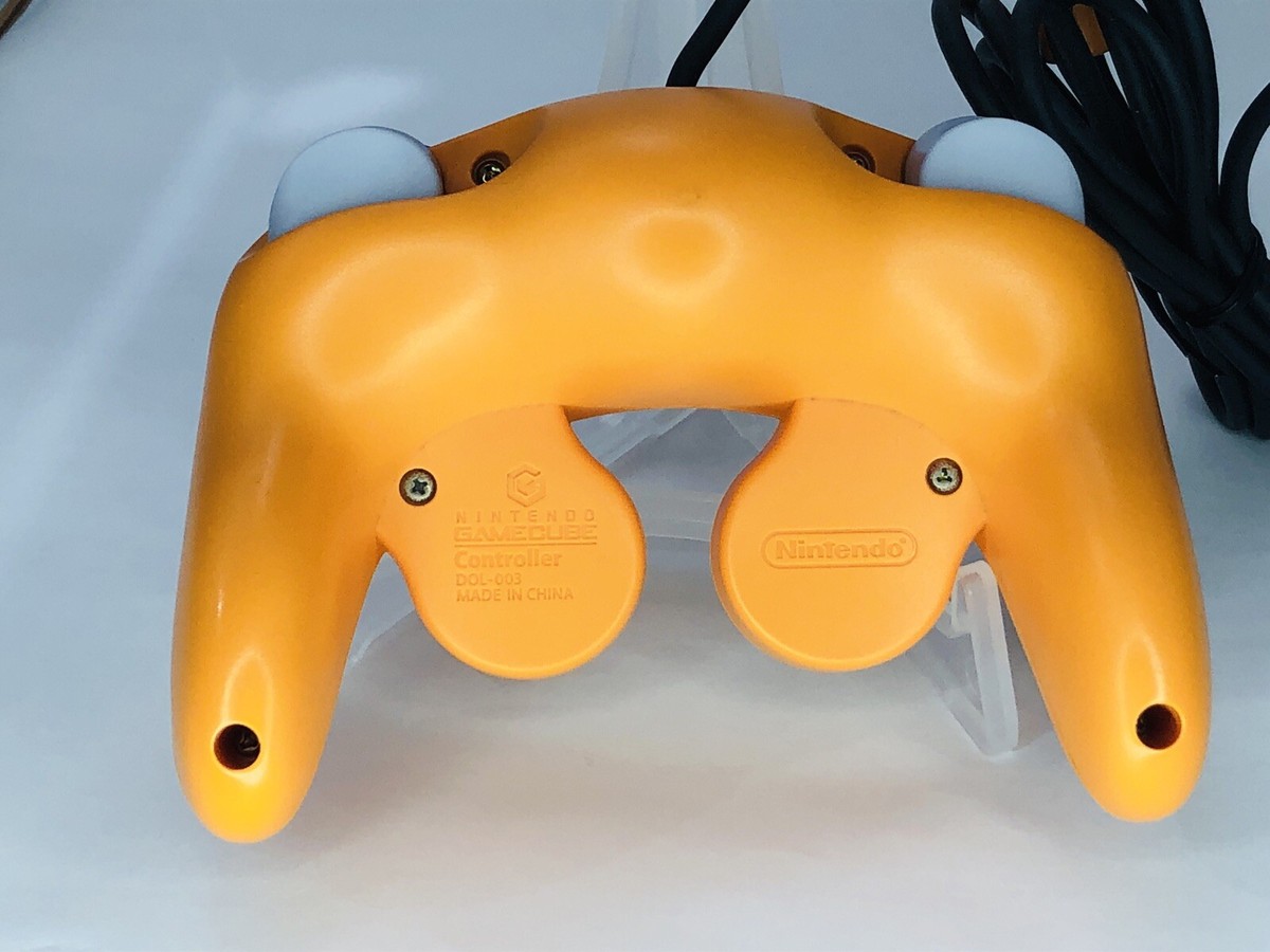 Nintendo GameCube Controller Spice Orange Official GC Wii Nintendo GameCube Controller Spice Orange Official GC Wii
