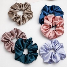 100 Pure Mulberry Silk Scrunchies Hair Scrunchies Premium Grade 6A Silk Hair