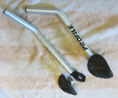 Bicycle Triathlete Aluminum Bar Ends - Performance Profile