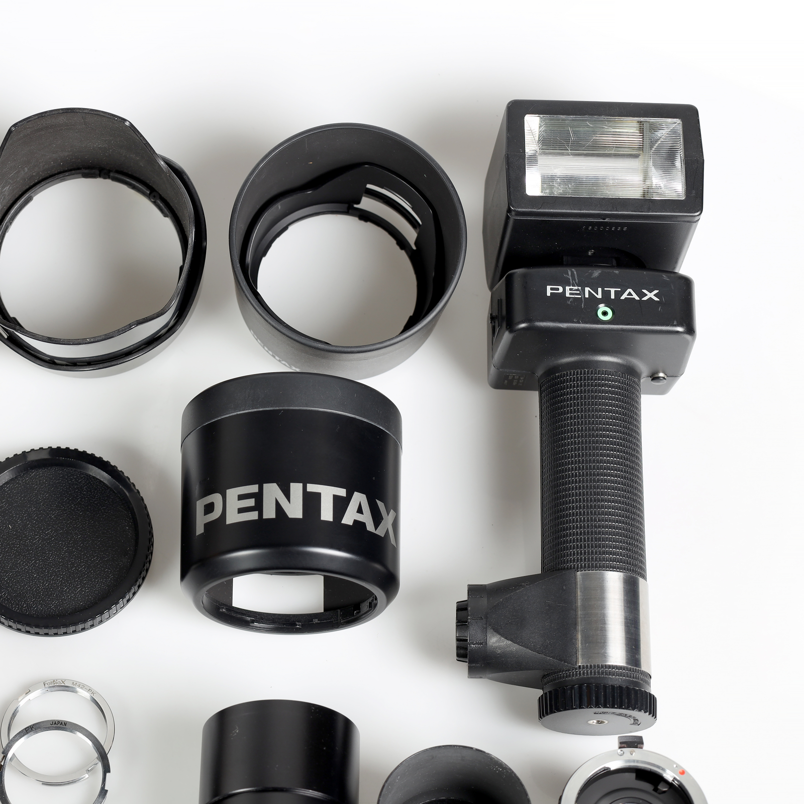 Lot of Pentax Camera Accessories for Medium Format/Autofocus/KMount