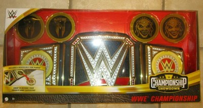 Adjustable Belt For Kids Ages 6 Years Old Up Authentic Styling With 4 Swappable Side Plates Gtg73 Wwe Championship Showdown Deluxe Role Play Title Toy Figures Playsets Toys Games Adjustable Belt For Kids Ages 6 Years Old Up Authentic Styling With 4 Swappable Side Plates Gtg73 Wwe Championship Showdown Deluxe Role Play Title Toy Figures Playsets Toys Games