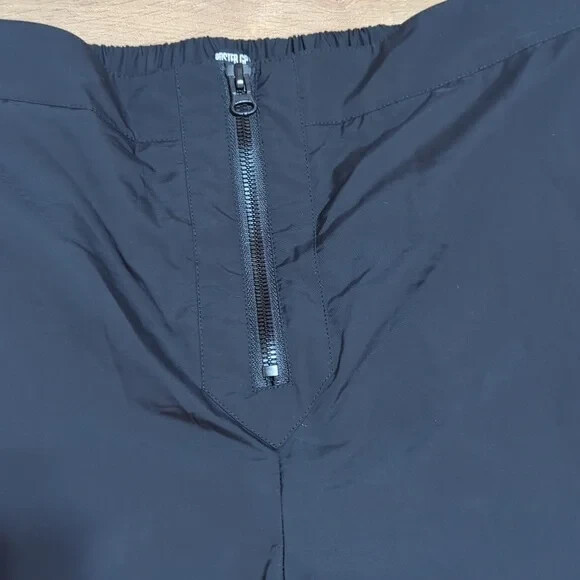 Poster Girl Rave Jogger Pants Front Zipper Reflective Strips Pants 1X