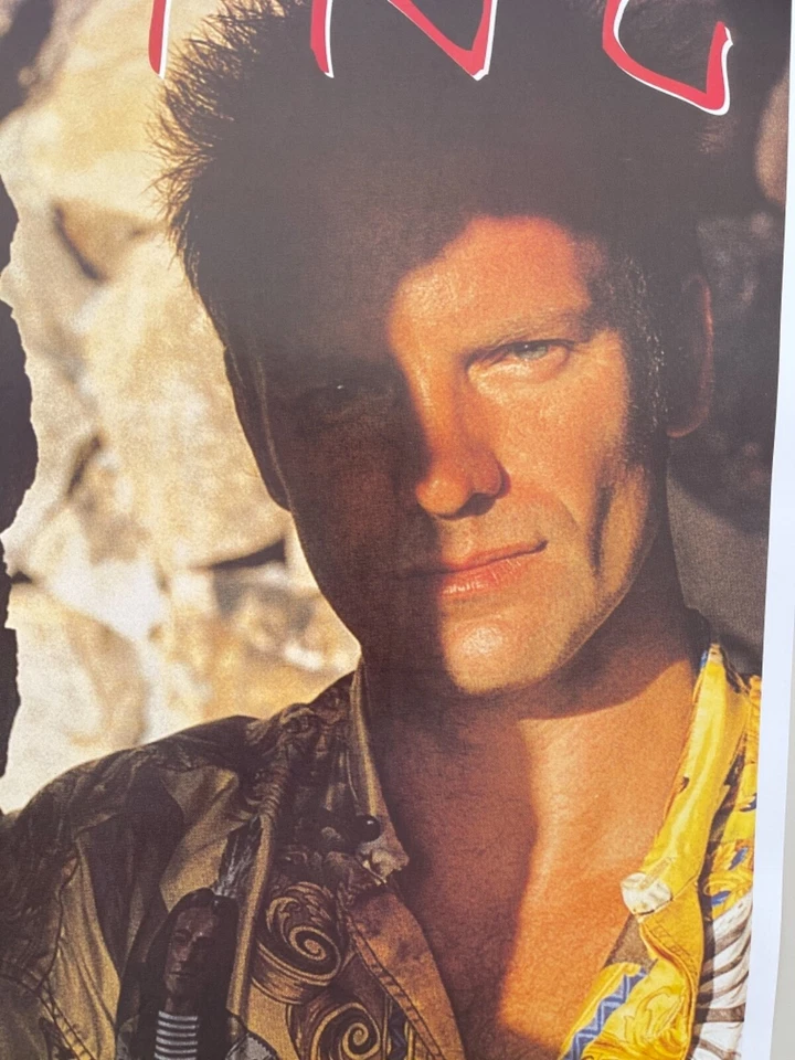 STING, IF I EVER LOSE MY FAITH IN YOU,1993 RARE REPRODUCTION POSTER - Image 3 of 4
