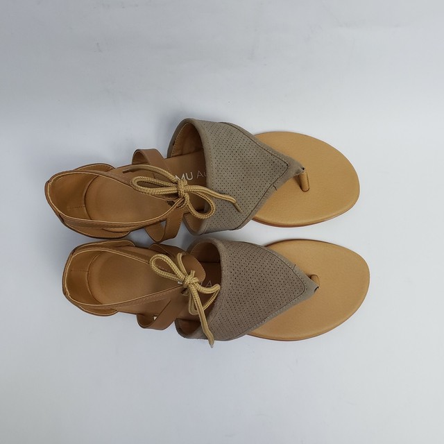 Tod's Thong Sandals Flats Beige, Tan, & Brown Leather Women Size US 9 EU 39 $420 | eBay