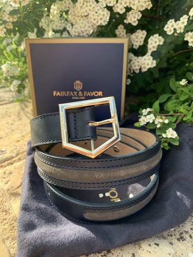 Fairfax \u0026 Favor The Hampton Belt Grey 