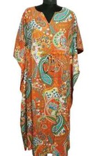 Cotton kaftan ,Woman's Cotton Long Kaftan , Floral Printed ,Party Wear Dress