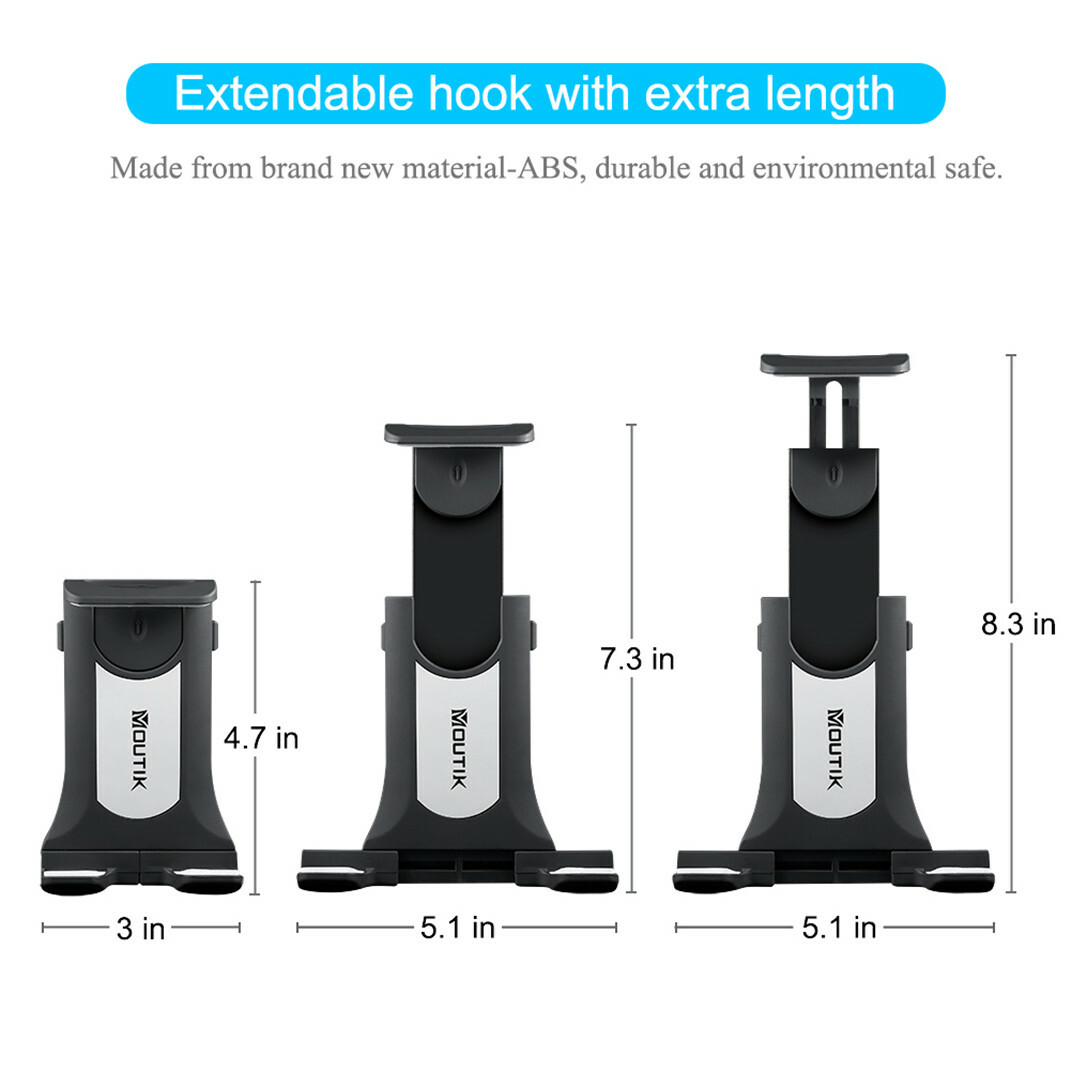 Extend 360&deg; Rotating Car Tablet Phone Holder Vehicle CD Player Disk Slot Stand