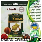 KHADI Iranian HENNA powder + 9 Ayurvedic herbs 100% ORGANIC 25gr.