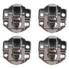 Miniature Suitcase Box Lock Latch Clasp for Jewelry Chest Trunk (4pcs)