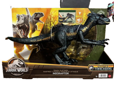 Jurassic World Indoraptor Track 'N Attack Dino Tracker Dinosaur Brand New
