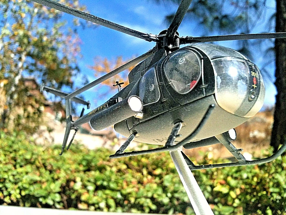 Corgi Tactical Strike McDonnell Douglas AH6J Little Bird Helicopter US Army 1:64 - Image 2 of 4