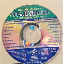 SC2003 ELVIS SOUND CHOICE KARAOKE CDG LOT VA