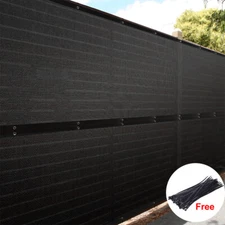 Privacy Fence Screen Mesh Garden Cover 4' 5' 6' 8' x 50' Windscreen Shade Sheet