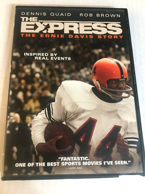 The Express The Ernie Davis Story DVD Ships Same Day With Tracking