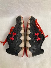 Under Armour Sz 12K Youth Boys's Black Red Sneakers 4500842510