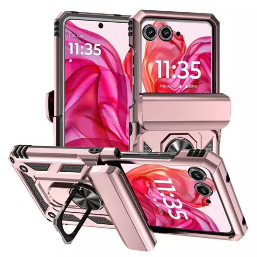 Funda protectora de pantalla brillante a prueba de polvo para Motorola Razr (2024) - Imagen 20 de 23